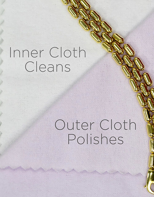 Load image into Gallery viewer, All-Purpose Jewelry Cleaning Kit with Cleaner Solution and Polishing Cloths
