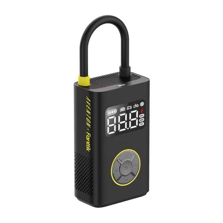 Portable Tire Inflator: Smart ON/OFF Hose Design