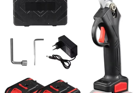 PowerPrune 21V Cordless Electric Pruner – Effortless Tree & Bonsai Branch Cutting Tool